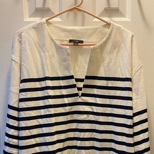 J.crew striped tunic